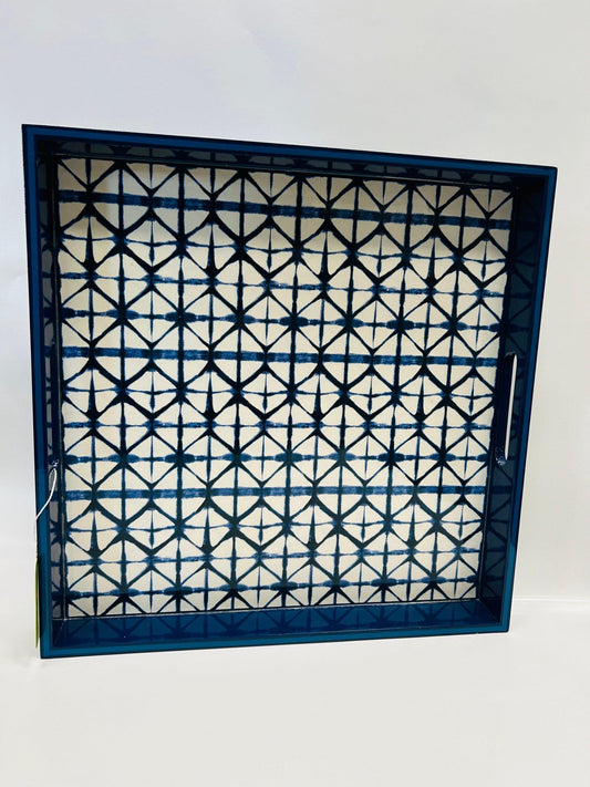 Linx Indigo Tray by Rock Flower Paper