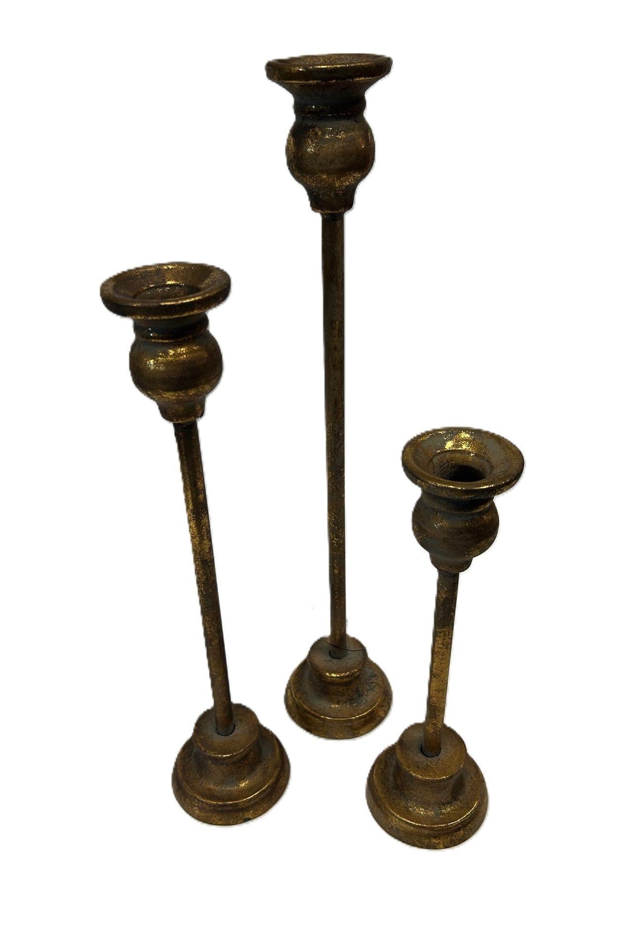 Taper Candle Holder size 10" 12" 15" s/3 by Fantastic Craft