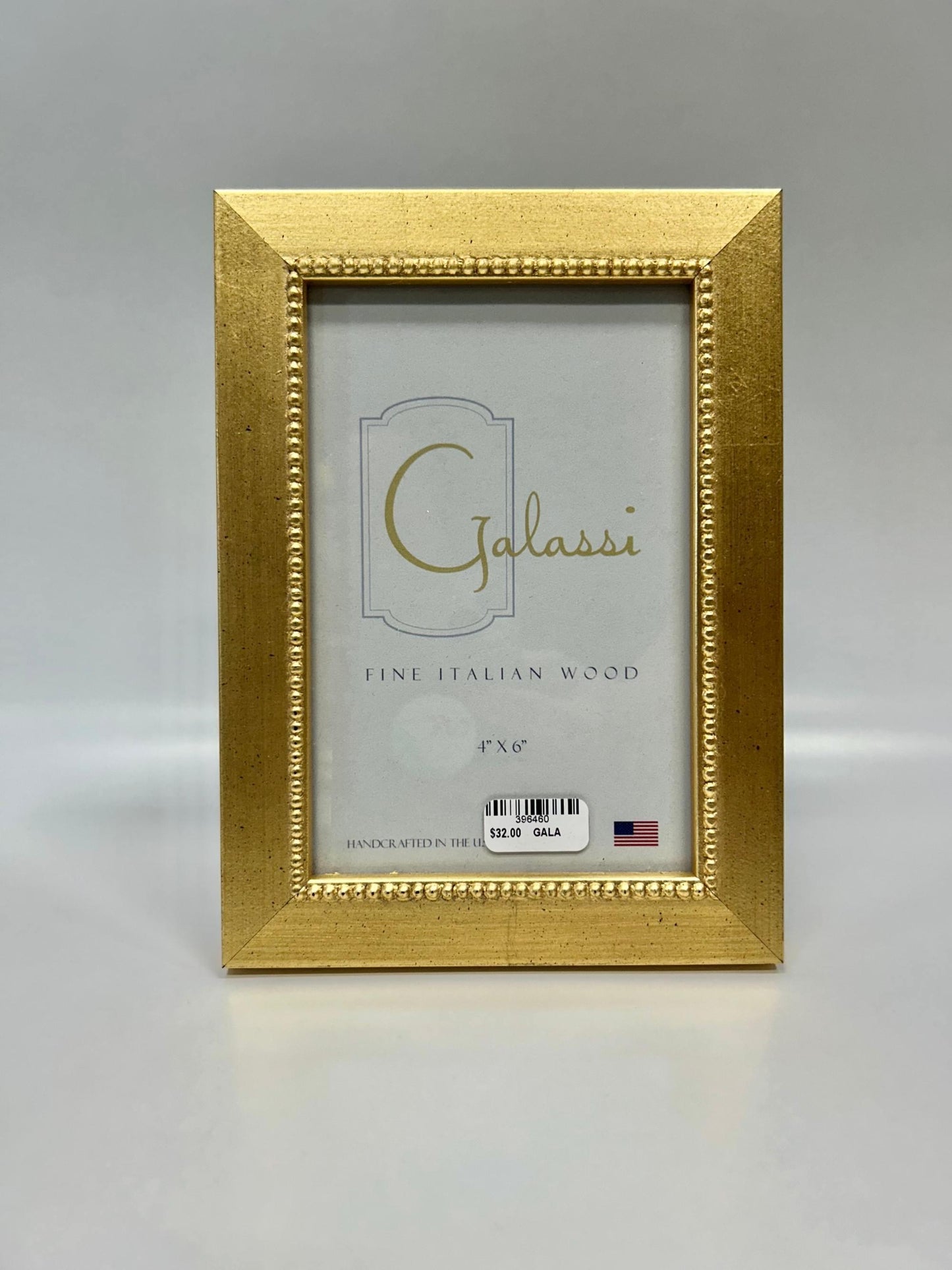 Gold Bead 4x6 Frame by F.G Galassi