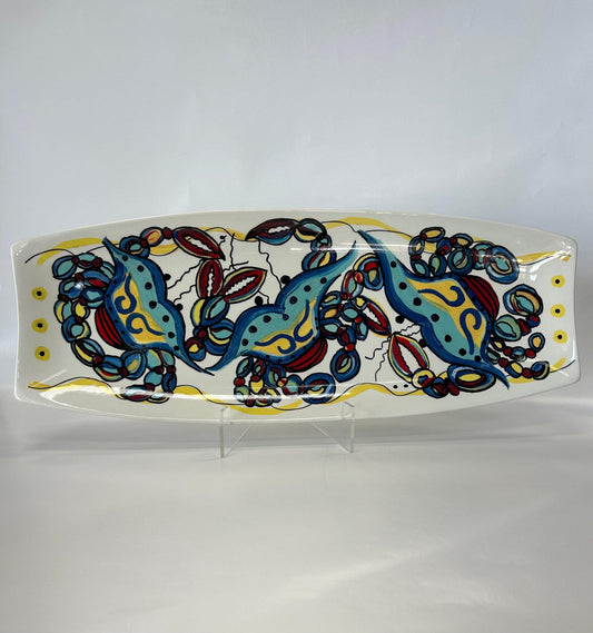 Blue Crab Bread Tray