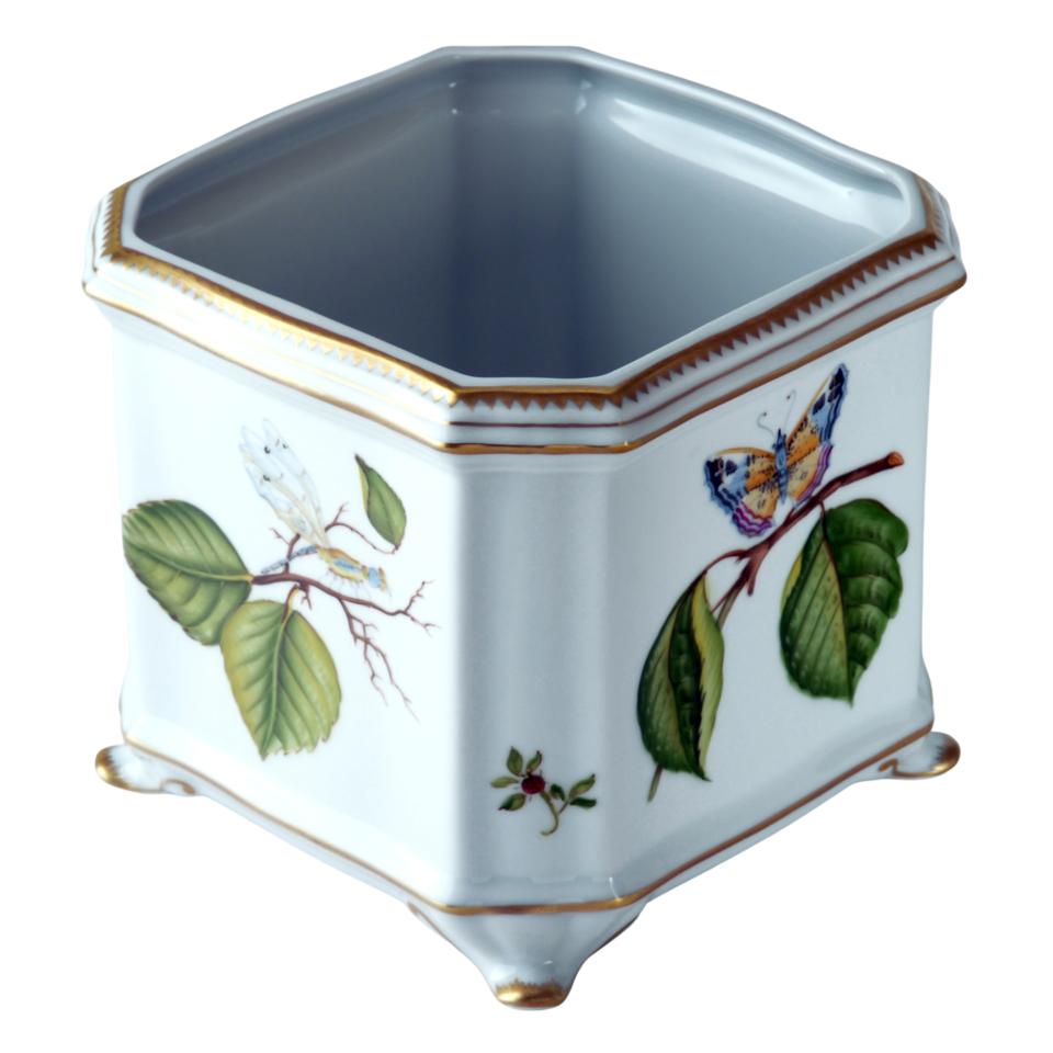 Floral Butterfly Cachepot