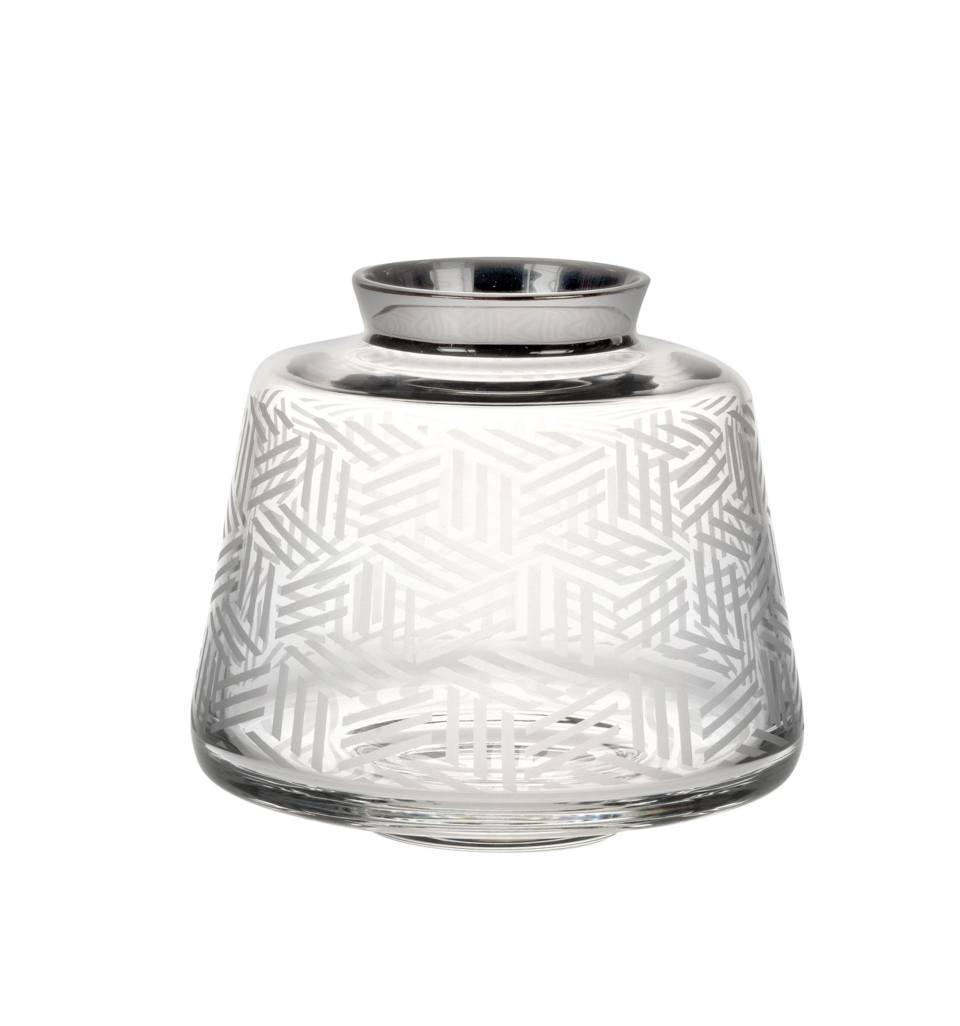 Potto Small Vase with Platinum