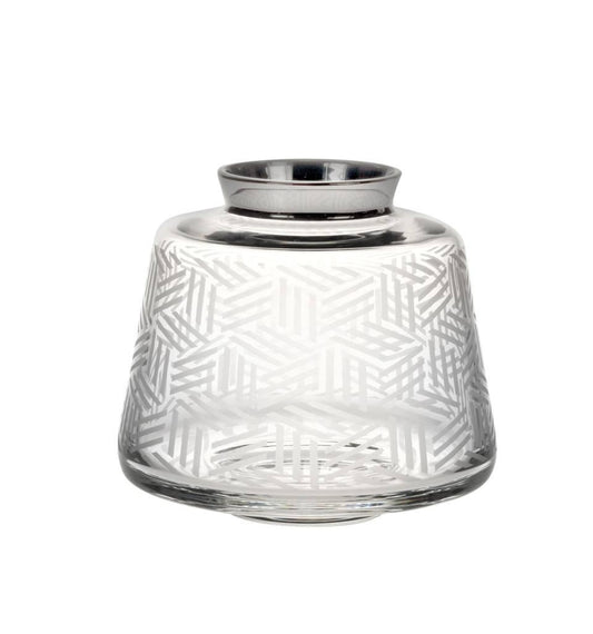 Potto Small Vase with Platinum