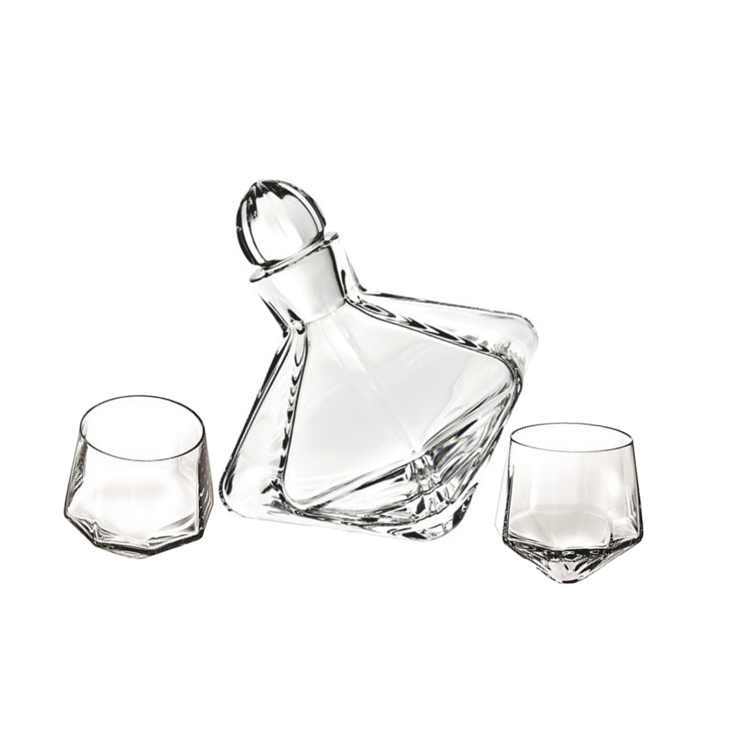 Whisky Decanter and 2 Old Fashion