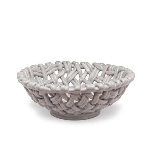 Round Basket Greige