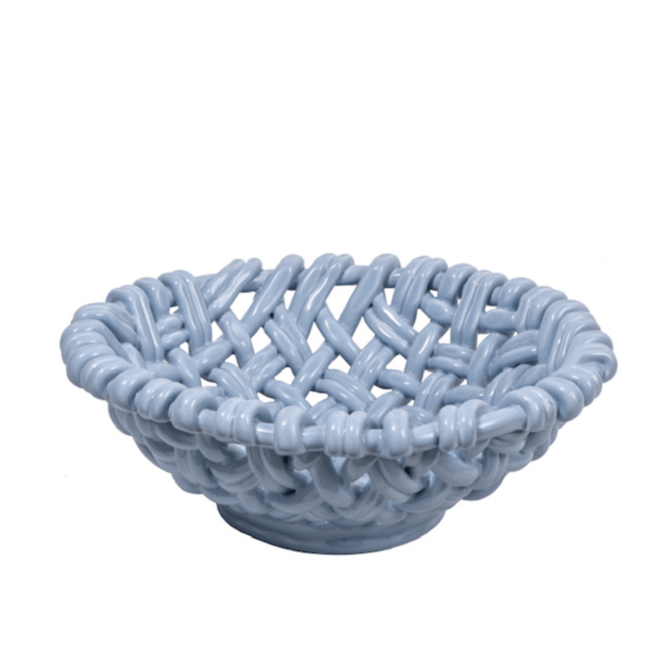 Round Basket Morning Sky