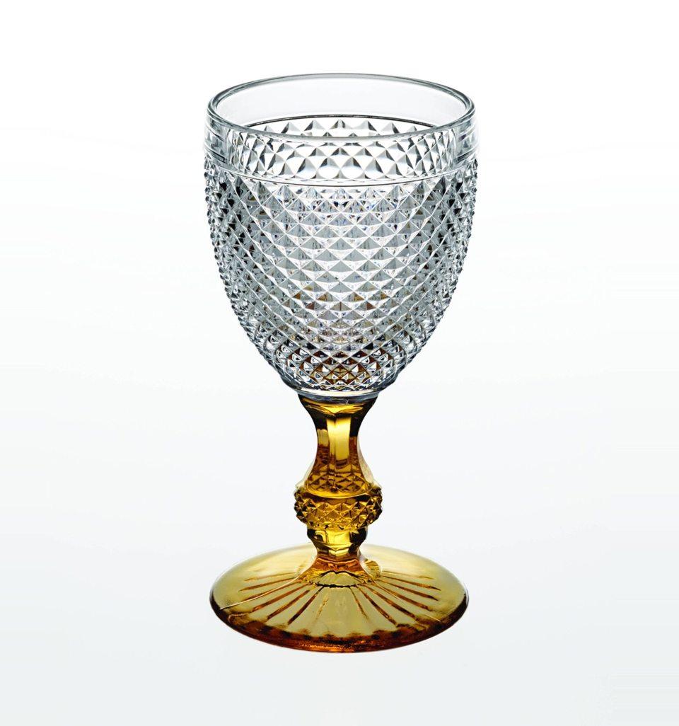 Goblet with Amber Stem