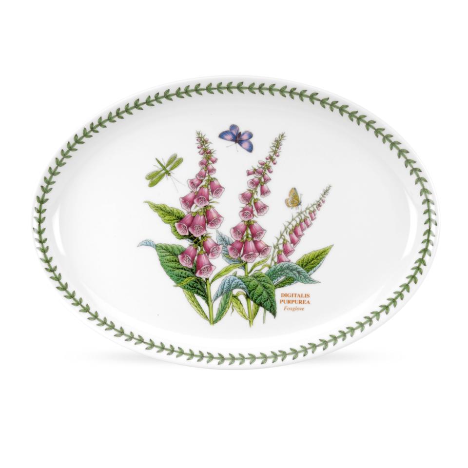 Foxglove Oval Platter