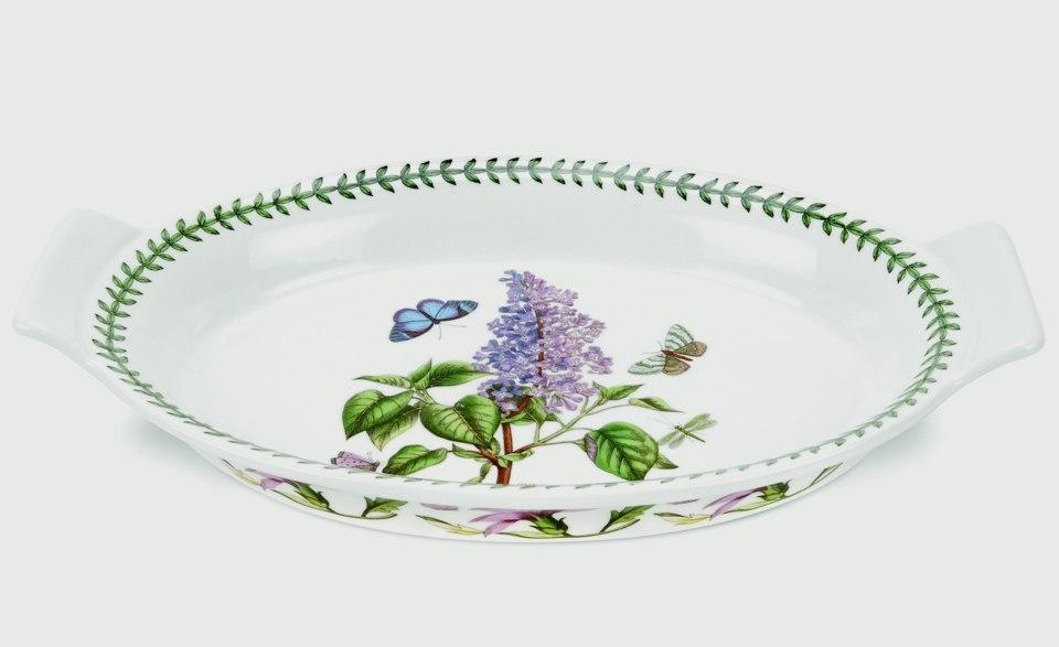 Lilac Large Oval Gratin Dish