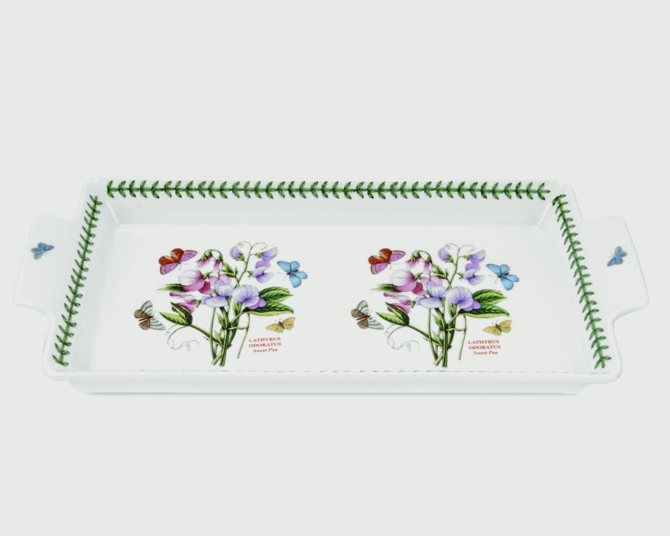 Sweet Pea Handled Sandwich Tray