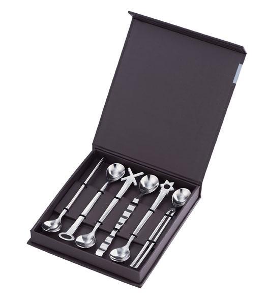 DISCONTINUED-Cocktail Spoons 6pcs (DISCO. While Supplies Last)