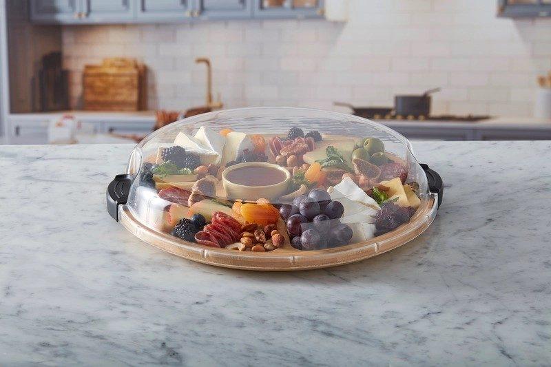 14" Round Board w/ Locking Lid by Lifetime Brands