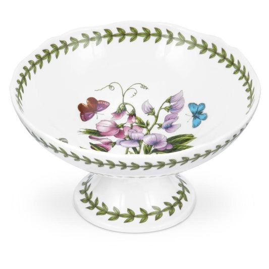 Scalloped Edge Footed Bowl