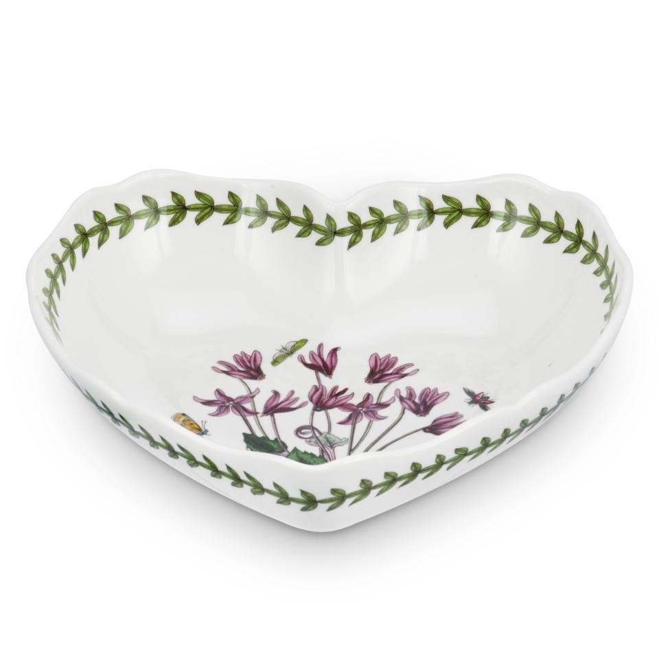 Scalloped Edge Heart Shaped Dish