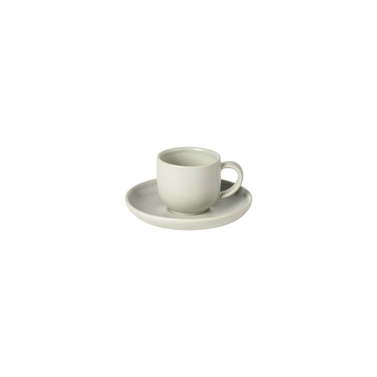 Coffee cup and saucer, Oyster Grey