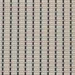 DISCONTINUED-Table Mat - White Pin-Striped
