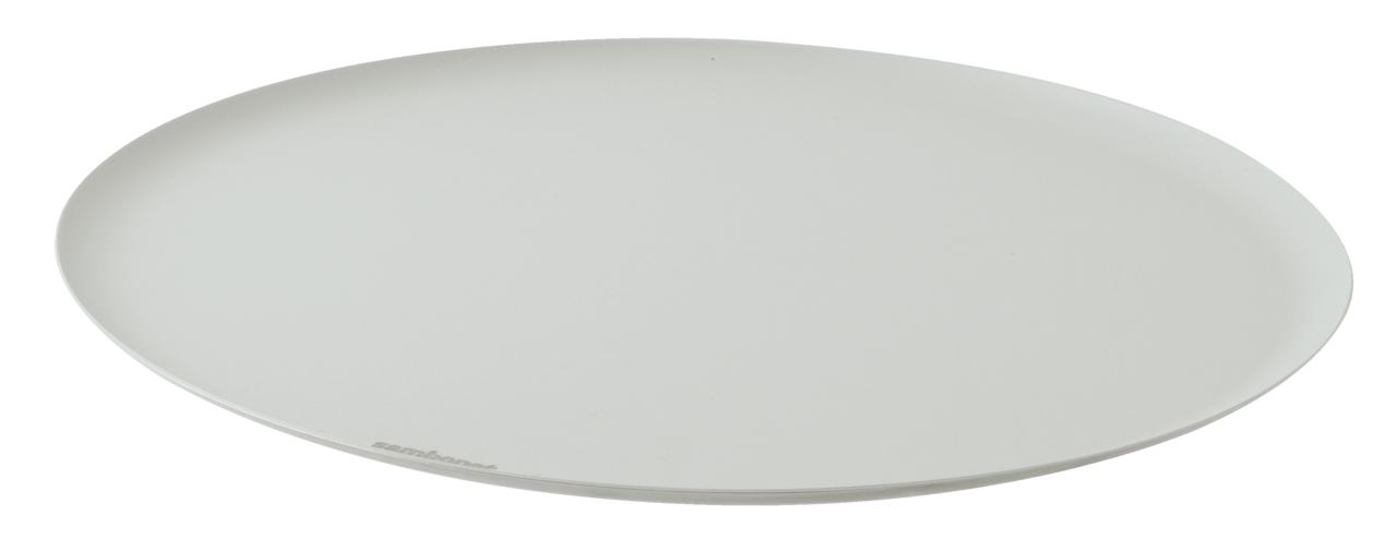 Tray Round 17 3/4 " -D S/Steel Grey Painted