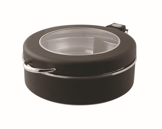 Chafing Dish Base Only 11 3/4" D S/Steel Black Painted
