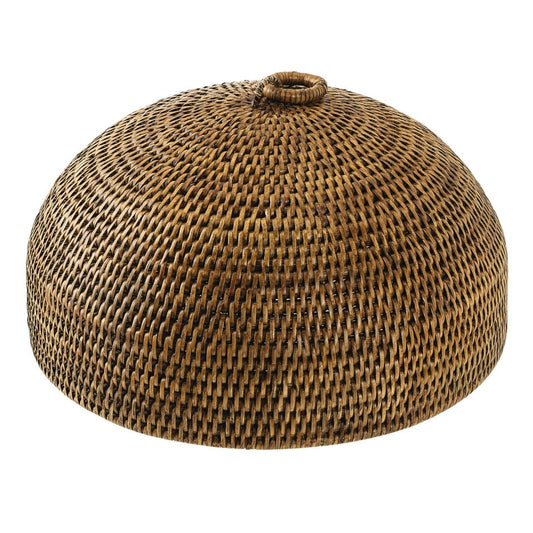 Radici - Cloche 12 1/4 in 6 1/4 in-H Rattan Honey Brown