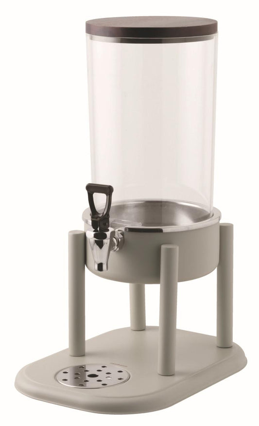 Juice Dispenser 1 3/4 Gal 20 5/8" H S/Steel Grey Painted