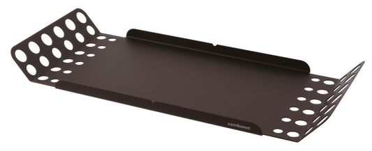 Tray Large 18 1/4 x 8 1/8 " x1 1/2 " H S/Steel Black Painted