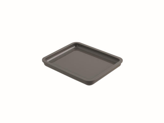 Tray/Insert Small 7 3/4 x 6 3/8 " H S/Steel Grey Lacquer