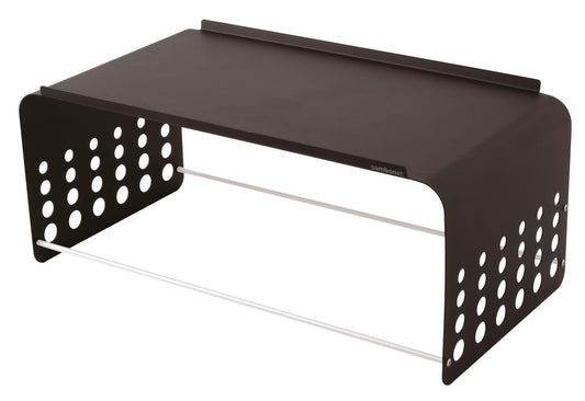 Stand GN 1/1 24 1/2 x 13 1/8" 10 3/8" H S/Steel Black Painted