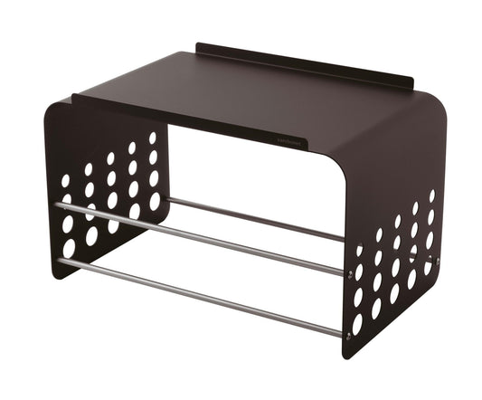 Stand GN 1/2 16 5/8 x 10 3/4" 10 3/8" H S/Steel Black Painted