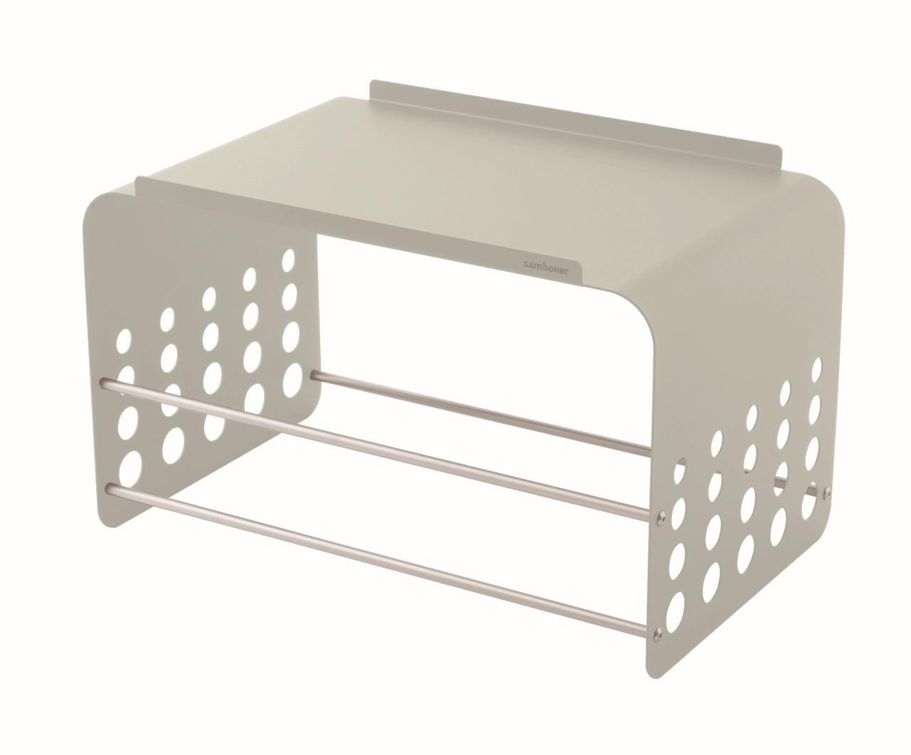 Stand GN 1/2 16 5/8 x 10 3/4" 10 3/8" H S/Steel Grey Painted
