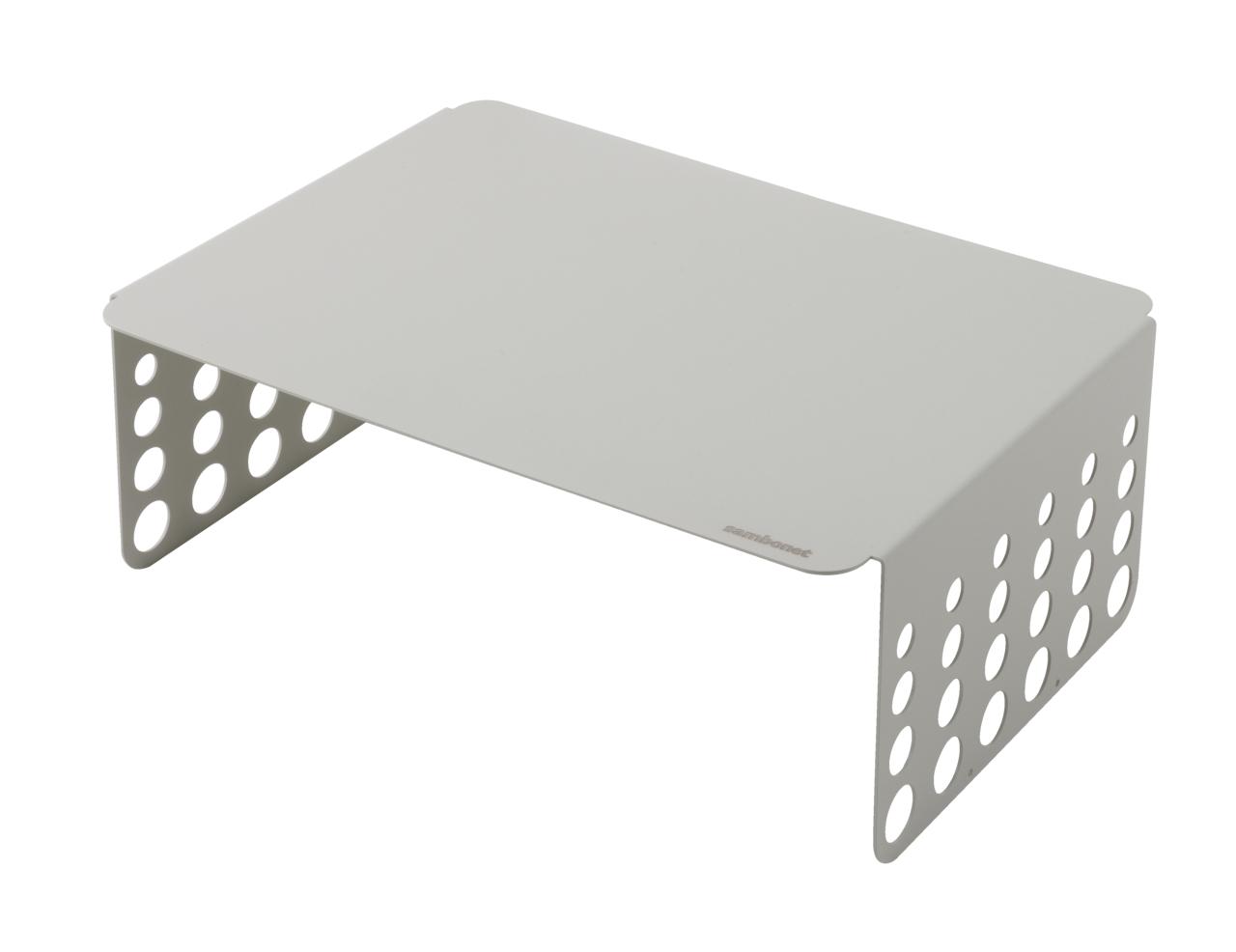 Stand Large 12 1/4 x 9 1/8" 4 3/4" D, S/Steel Grey Painted