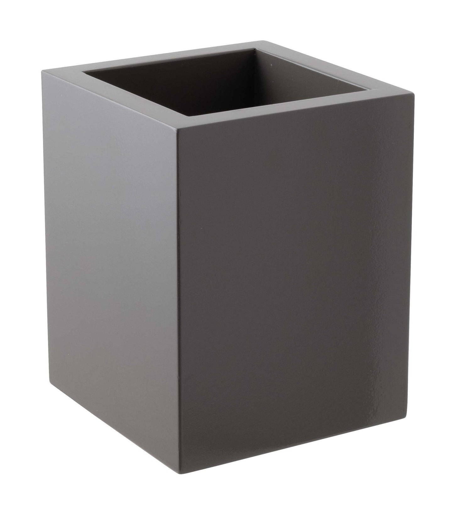 Box 4 3/8 x 4 3/8" x 5 1/2" H S/Steel Grey Lacquer