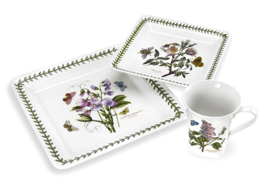 12-piece Square-Shape Dinner Set