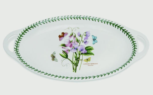 Handled Oval Platter