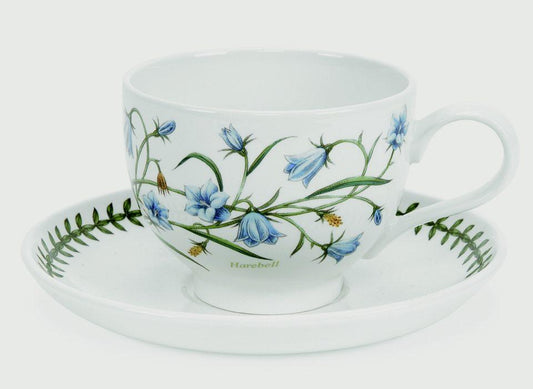 SET OF 6 ASSORTED TEACUP & SAUCER (T) 7 OZ