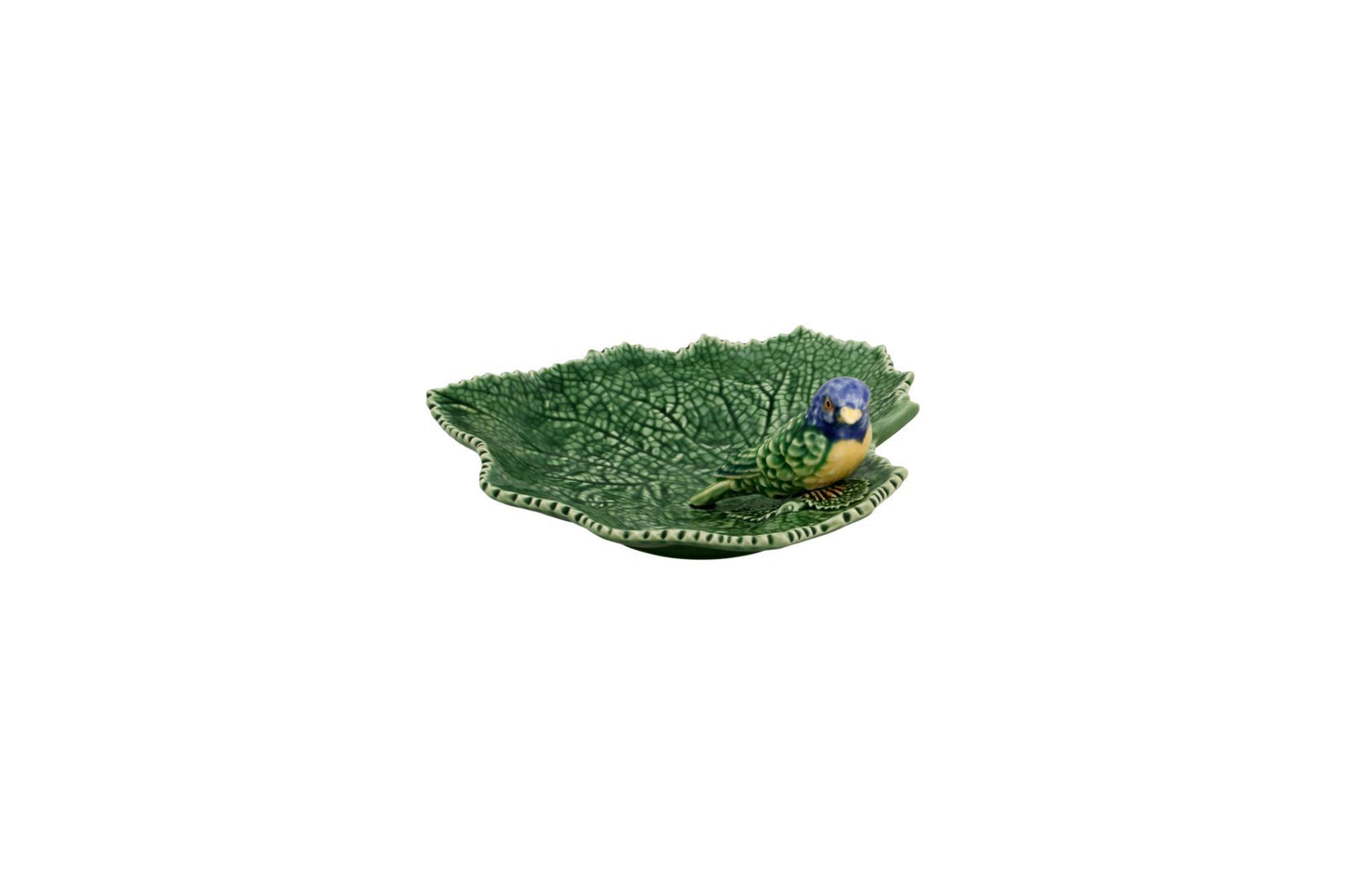 Ragwort Leaf With Blue Bird