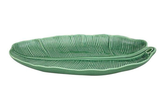 Banana Leaf 20" Platter Green