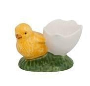Egg holder with chicken