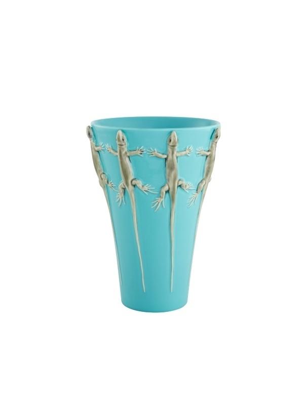 Vase With Lizard