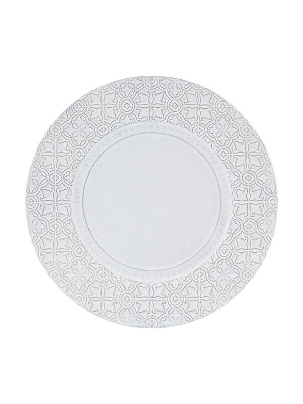Charger 34 - Antique White