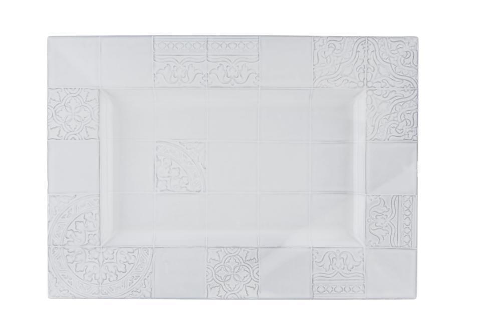 Platter 45.5 - Antique White