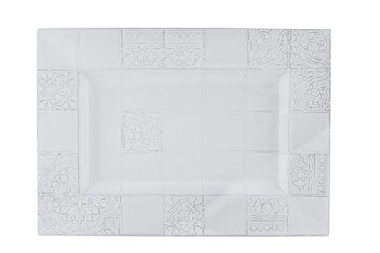 Platter 45.5 - Antique White