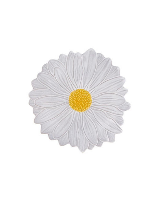 Dessert/Fruit Plate, Daisy, Set of 4