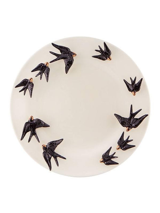 Plate w/ Swallows