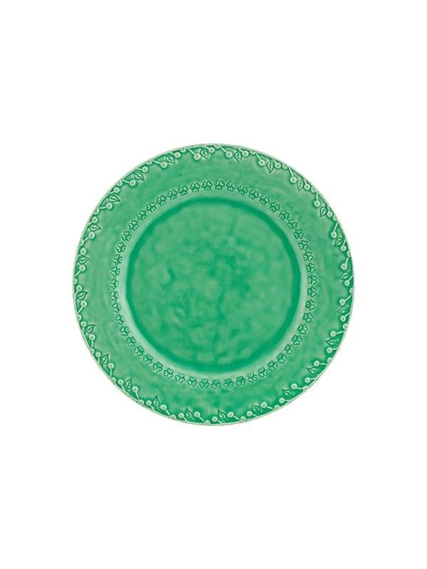 Dinner Plate, Set of 4 - FLORA Green