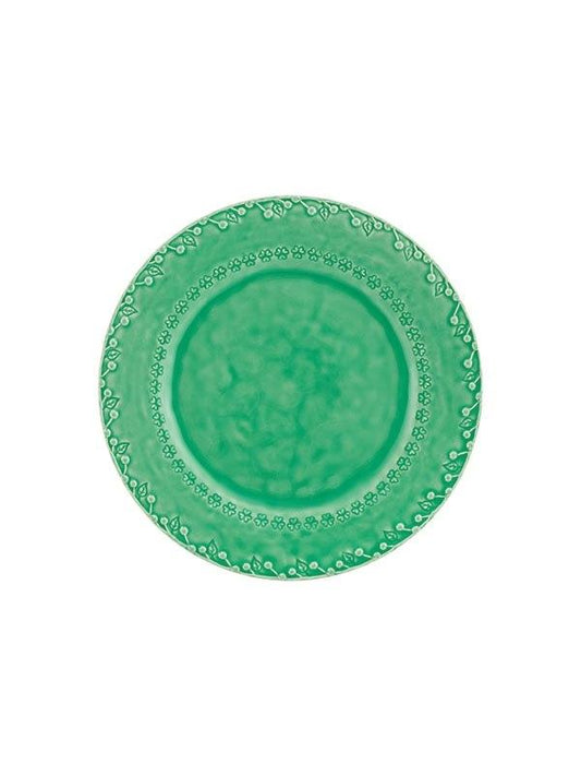 Dinner Plate, Set of 4 - FLORA Green