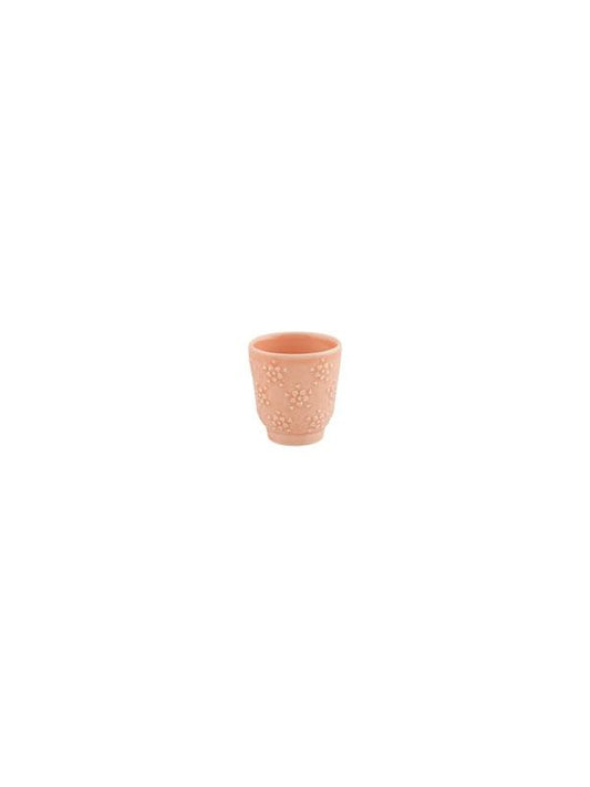 Espresso cup, Set of 4 - FLORA Pink