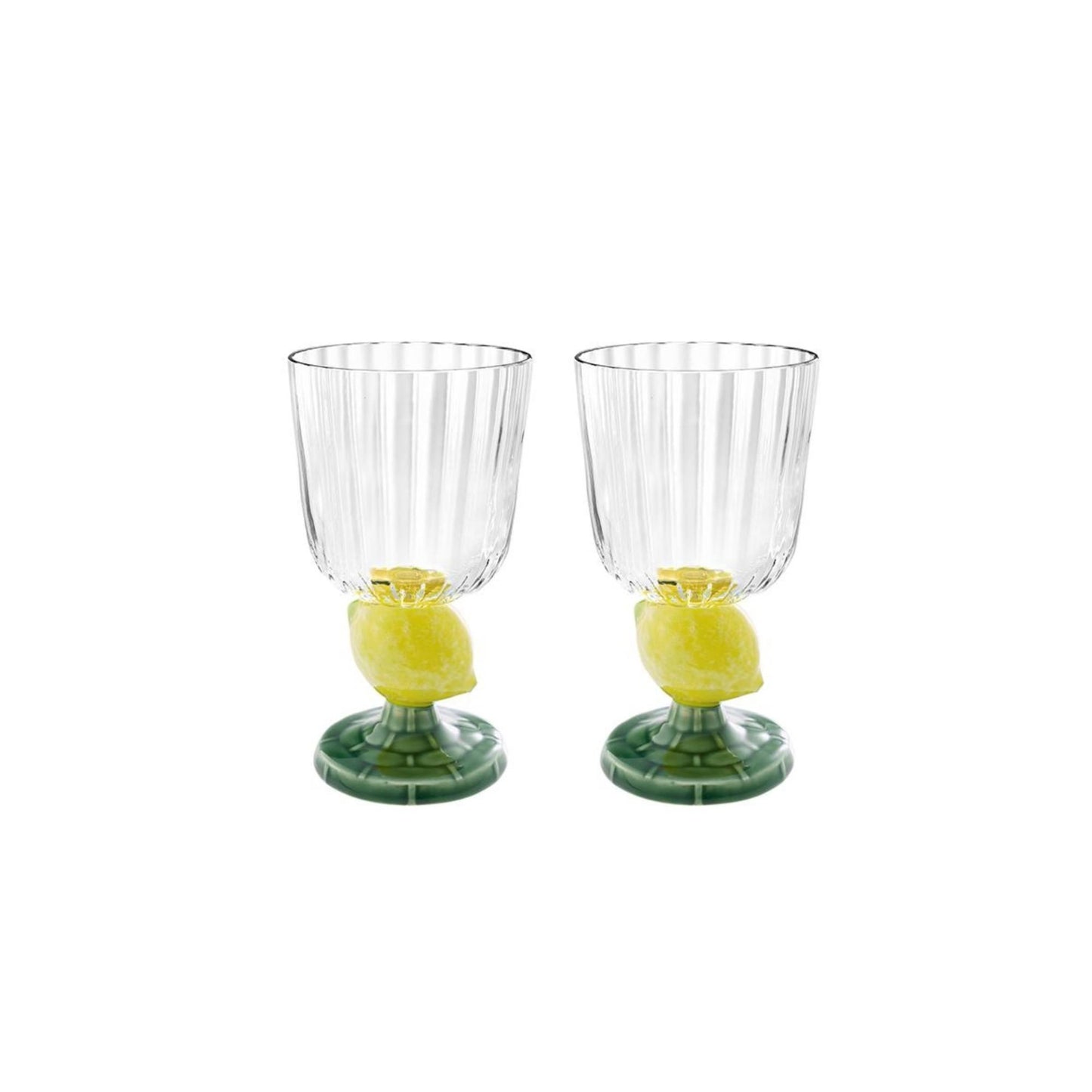 Goblet Lemon Stem, Set of 2