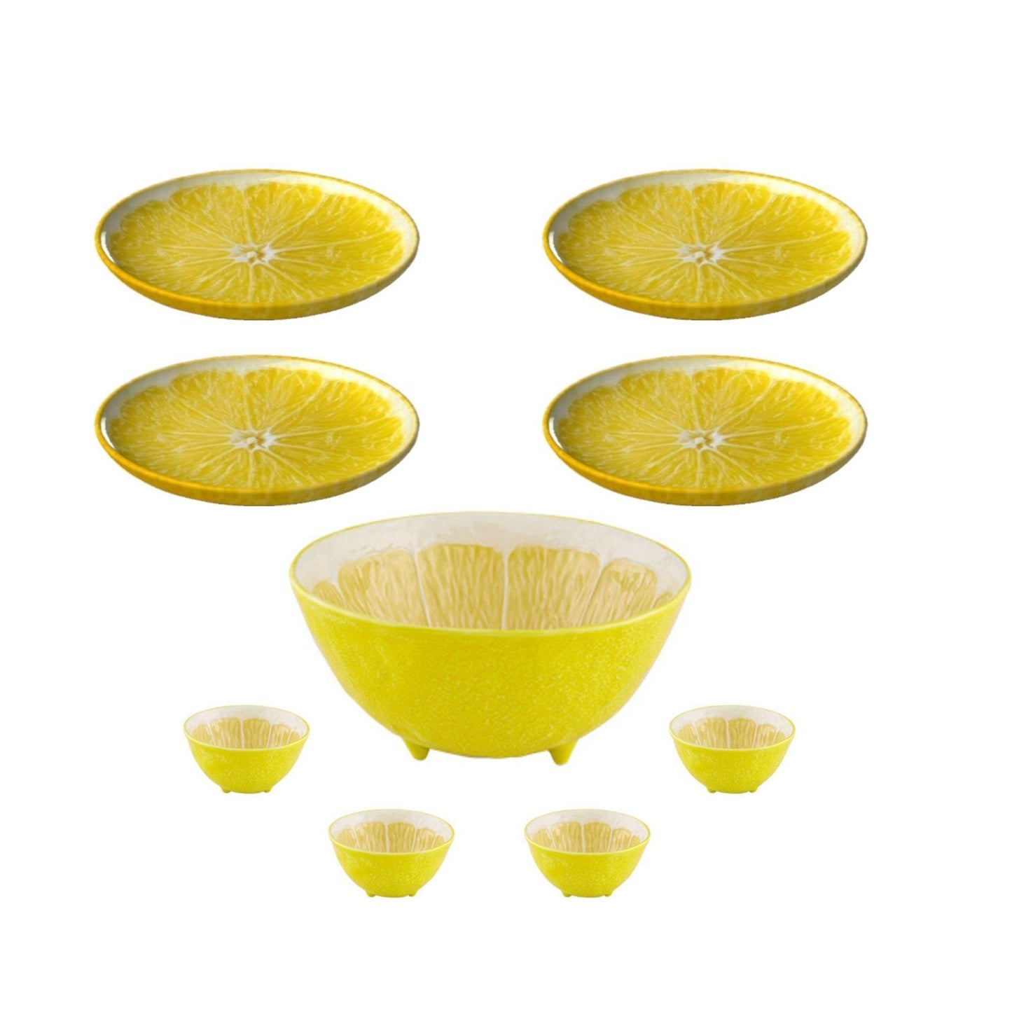 9 Piece Set, Salad Serve Set, Service for 4