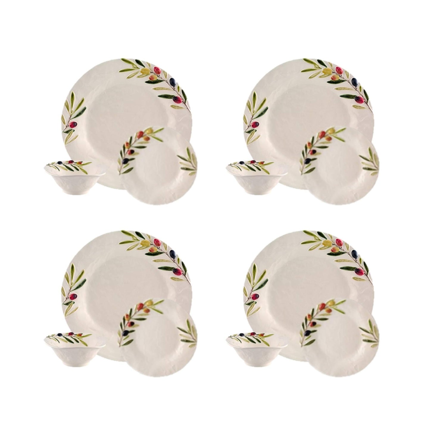 12 Piece Set, Service for 4