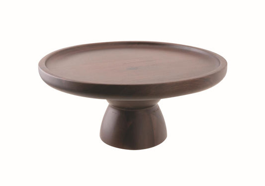Cake Stand 9 7/8" x  4 3/8" H Acacia Wood